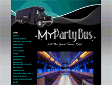 Tablet Screenshot of my-partybus.net